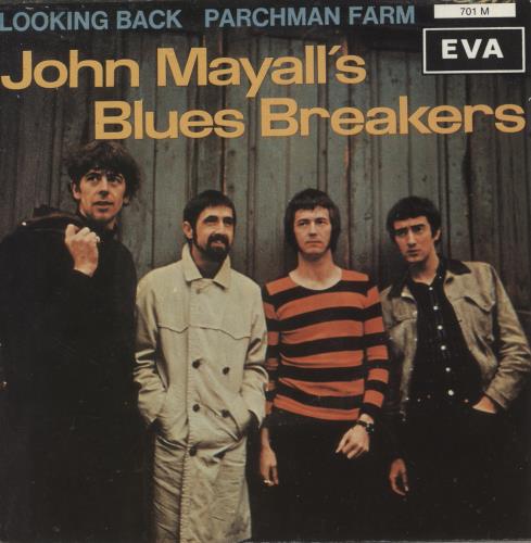 John Mayall Looking Back 7" vinyl single (7 inch record / 45) French JOM07LO887988
