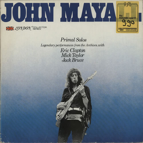 John Mayall Primal Solos vinyl LP album (LP record) Dutch JOMLPPR626927