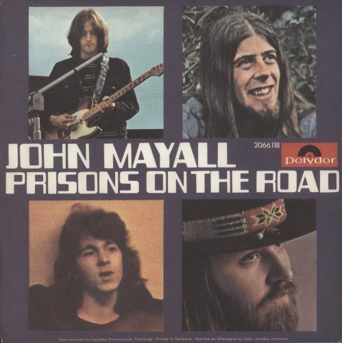 John Mayall Prisons On the Road 7" vinyl single (7 inch record / 45) Japanese JOM07PR888019