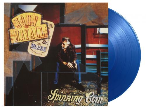 John Mayall Spinning Coin - Transparent Blue Vinyl - Sealed vinyl LP album (LP record) UK JOMLPSP766231