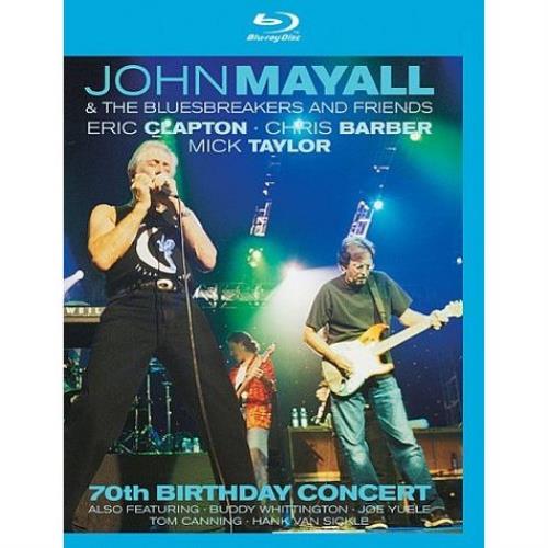 John Mayall The 70th Birthday Concert Blu Ray DVD UK JOMBRTH474244