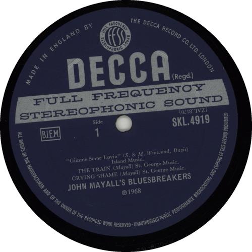 John Mayall The Diary Of A Band Volume Two - 1st vinyl LP album (LP record) UK JOMLPTH221897