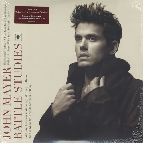 John Mayer Battle Studies 2-LP vinyl record set (Double LP Album) US J/M2LBA494506