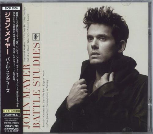 John Mayer Battle Studies CD album (CDLP) Japanese J/MCDBA806803