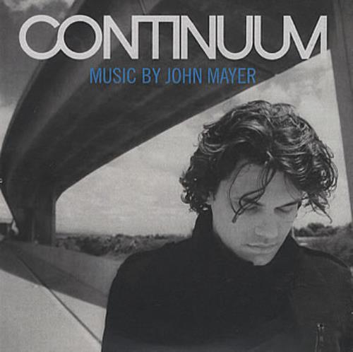 John Mayer Continuum CD-R acetate UK J/MCRCO386115