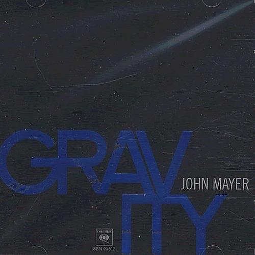 John Mayer Gravity CD single (CD5 / 5") US J/MC5GR395299