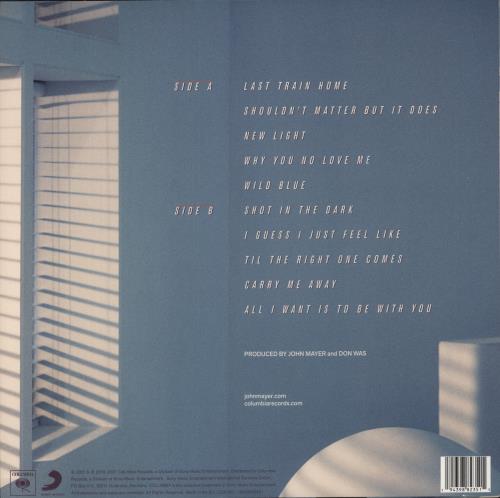 John Mayer Sob Rock vinyl LP album (LP record) UK J/MLPSO890954
