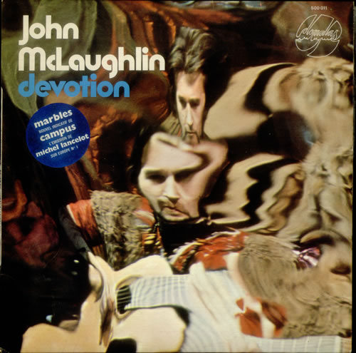 John McLaughlin Devotion vinyl LP album (LP record) French JMLLPDE543135