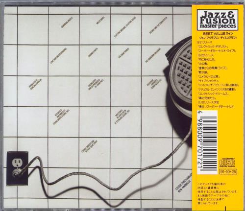 John McLaughlin Electric Dreams CD album (CDLP) Japanese JMLCDEL786923