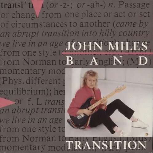 John Miles Transition vinyl LP album (LP record) German JMILPTR748524