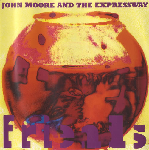 John Moore Friends - Clear Vinyl 7" vinyl single (7 inch record / 45) UK JHE07FR507552