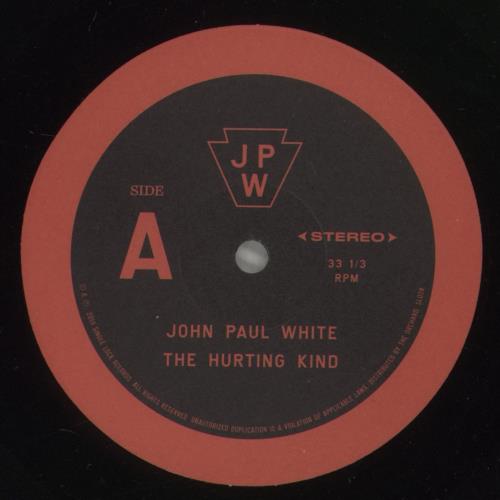 John Paul White The Hurting Kind - Autographed vinyl LP album (LP record) US 92LLPTH883003