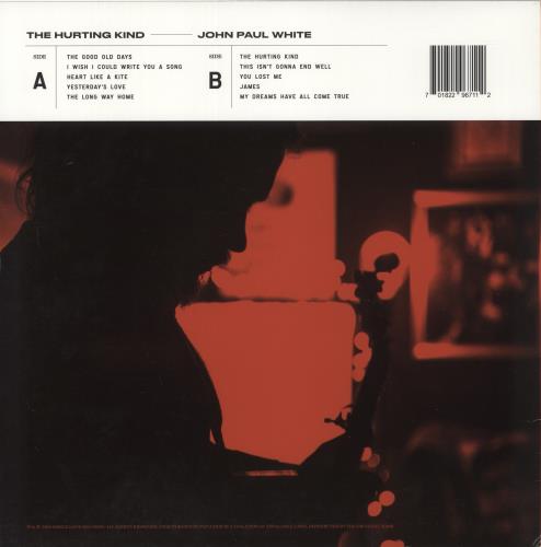 John Paul White The Hurting Kind - Autographed vinyl LP album (LP record) US 92LLPTH883003