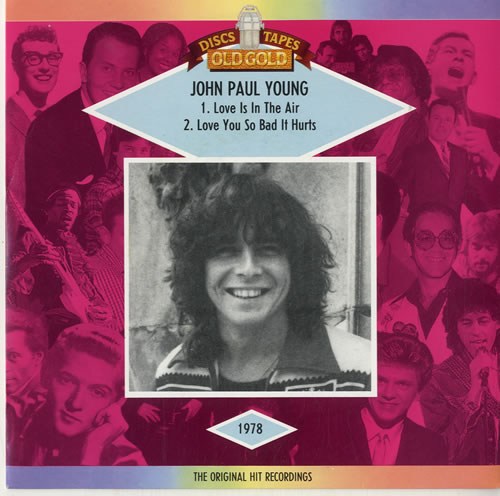 John Paul Young Love Is In The Air 7" vinyl single (7 inch record / 45) UK JPY07LO596134