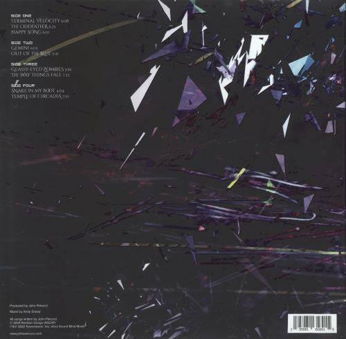 John Petrucci Terminal Velocity 2-LP vinyl record set (Double LP Album) UK K2Y2LTE812630