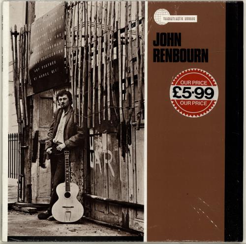 John Renbourn John Renbourn - shrink vinyl LP album (LP record) Italian JRBLPJO693676