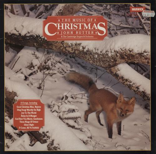 John Rutter The Music Of Christmas vinyl LP album (LP record) UK KZZLPTH760276