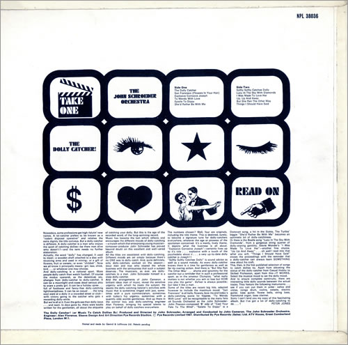 John Schroeder The Dolly Catcher vinyl LP album (LP record) UK JQPLPTH473762