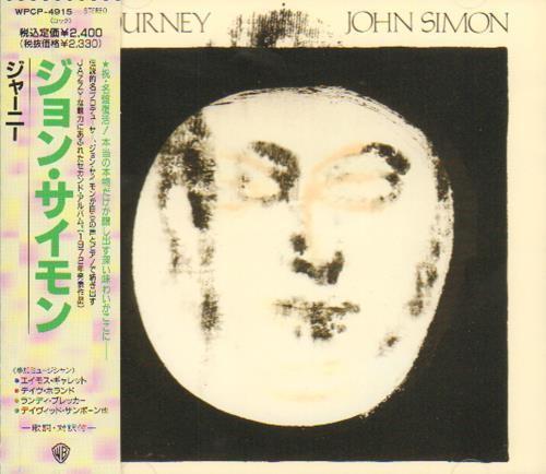 John Simon Journey CD album (CDLP) Japanese JSICDJO673930