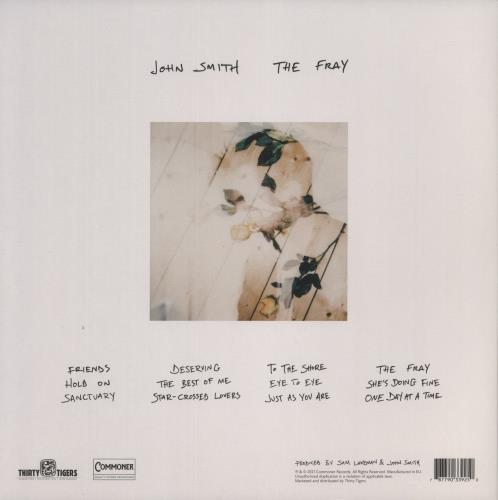 John Smith The Fray - Autographed vinyl LP album (LP record) UK -WHLPTH886702