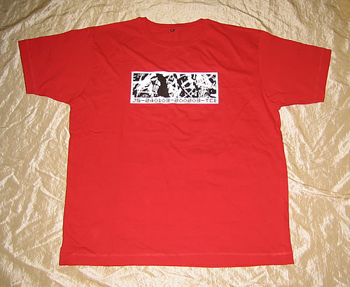 John Squire 2003 Tour t-shirt UK JSQTSTO349353