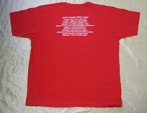 John Squire 2003 Tour t-shirt UK JSQTSTO349353