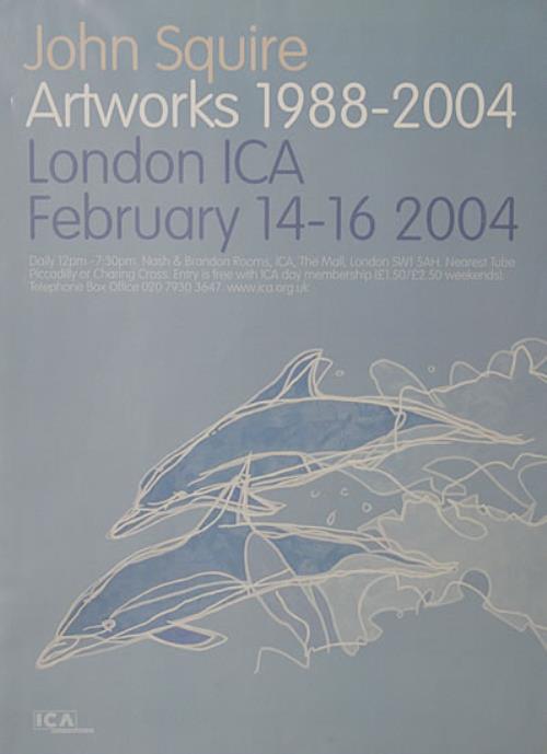 John Squire Artworks 1988 - 2004 poster UK JSQPOAR485237