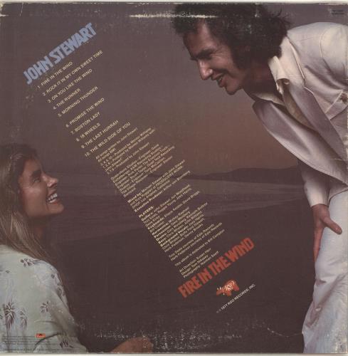 John Stewart Fire In The Wind vinyl LP album (LP record) US JSWLPFI689943
