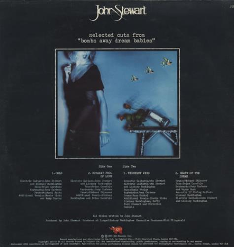 John Stewart Selected Cuts From Bombs Away Dream Babies 12" vinyl single (12 inch record / Maxi-single) UK JSW12SE59084