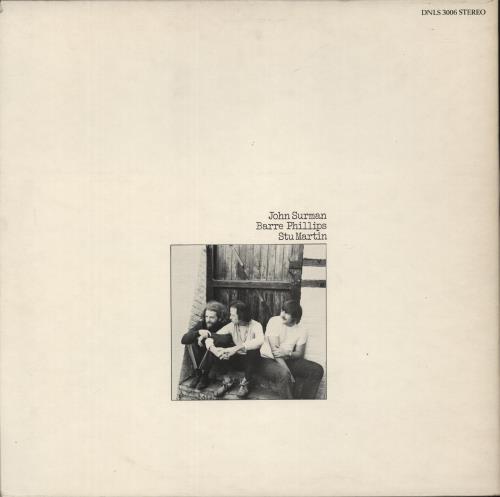 John Surman The Trio 2-LP vinyl record set (Double LP Album) UK JDT2LTH883046