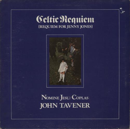 John Tavener Celtic Requiem - EX vinyl LP album (LP record) UK TVRLPCE646371