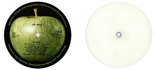 John Tavener The Whale - Test Pressing + Finished LP 2-LP vinyl record set (Double LP Album) UK TVR2LTH467179