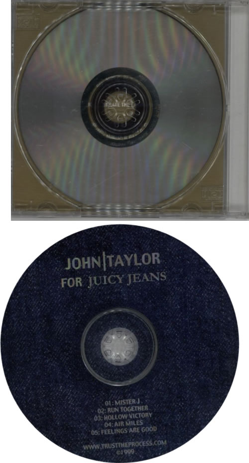 John Taylor For Juicy Jeans CD single (CD5 / 5") US DDJC5FO597222