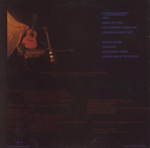 John Themis Sirens vinyl LP album (LP record) UK OHTLPSI833244