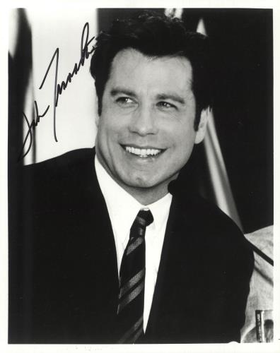 John Travolta Autographed Photograph photograph UK JTVPHAU739297