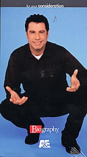 John Travolta Biography:  John Travolta video (VHS or PAL or NTSC) US JTVVIBI254414