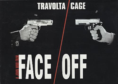 John Travolta Face/Off memorabilia UK JTVMMFA314366