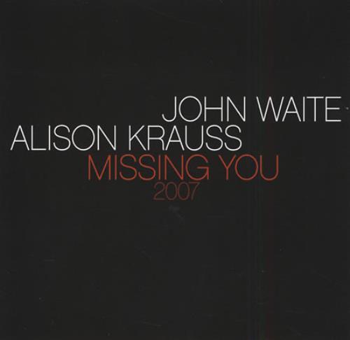 John Waite Missing You 2007 CD single (CD5 / 5") US JWAC5MI397838
