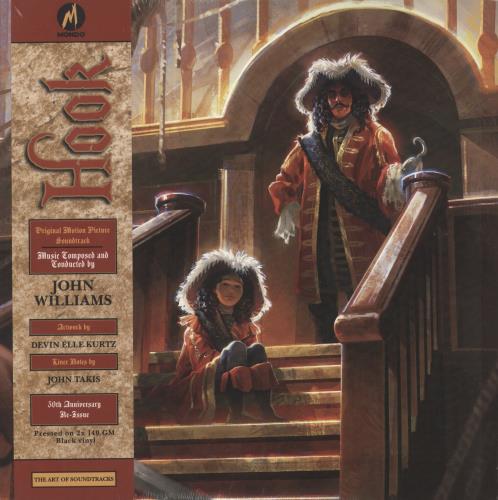 John Williams (Composer) Hook [Original Motion Picture Soundtrack] - 140g - Sealed 2-LP vinyl record set (Double LP Album) US WIA2LHO869681