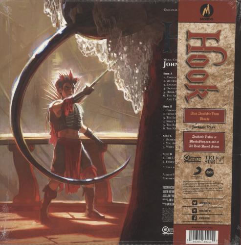 John Williams (Composer) Hook [Original Motion Picture Soundtrack] - 140g - Sealed 2-LP vinyl record set (Double LP Album) US WIA2LHO869681