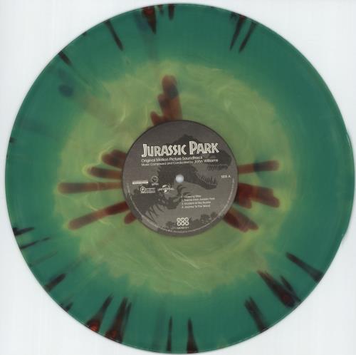 John Williams (Composer) Jurassic Park - 180gm Dilophosaurus Vinyl 2-LP vinyl record set (Double LP Album) US WIA2LJU822220
