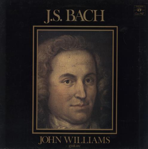 John Williams (Guitarist) Plays Bach vinyl LP album (LP record) French WLALPPL759260