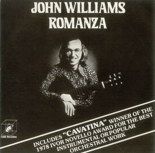 John Williams (Guitarist) Romanza 7" vinyl single (7 inch record / 45) UK WLA07RO511320