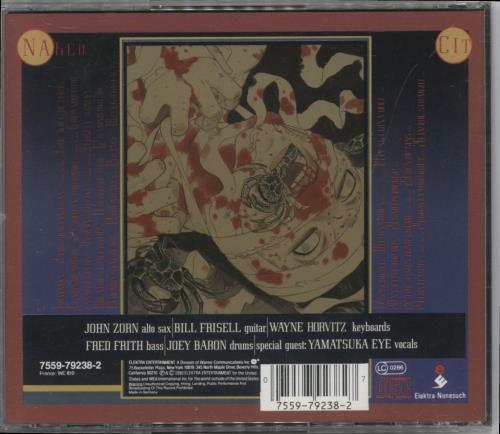 John Zorn Naked City CD album (CDLP) UK J84CDNA891008