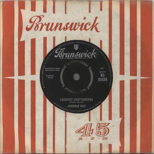 Johnnie Ray Lookout Chattanooga 7" vinyl single (7 inch record / 45) UK JA907LO857217