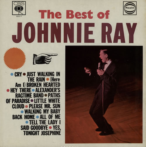Johnnie Ray The Best Of vinyl LP album (LP record) UK JA9LPTH567771