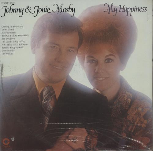 Johnny & Jonie Mosby My Happiness vinyl LP album (LP record) US 273LPMY763178