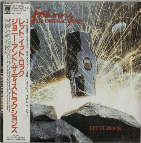 Johnny & The Distractions Let It Rock vinyl LP album (LP record) Japanese K86LPLE647776