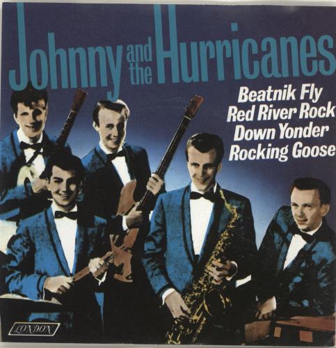 Johnny & The Hurricanes Beatnik Fly EP 7" vinyl single (7 inch record / 45) UK J&H07BE694271
