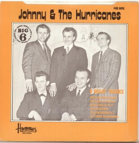 Johnny & The Hurricanes The Big Six 7" vinyl single (7 inch record / 45) UK J&H07TH694252